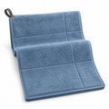 Serviette de séchage en microfibre avec repère de pliage