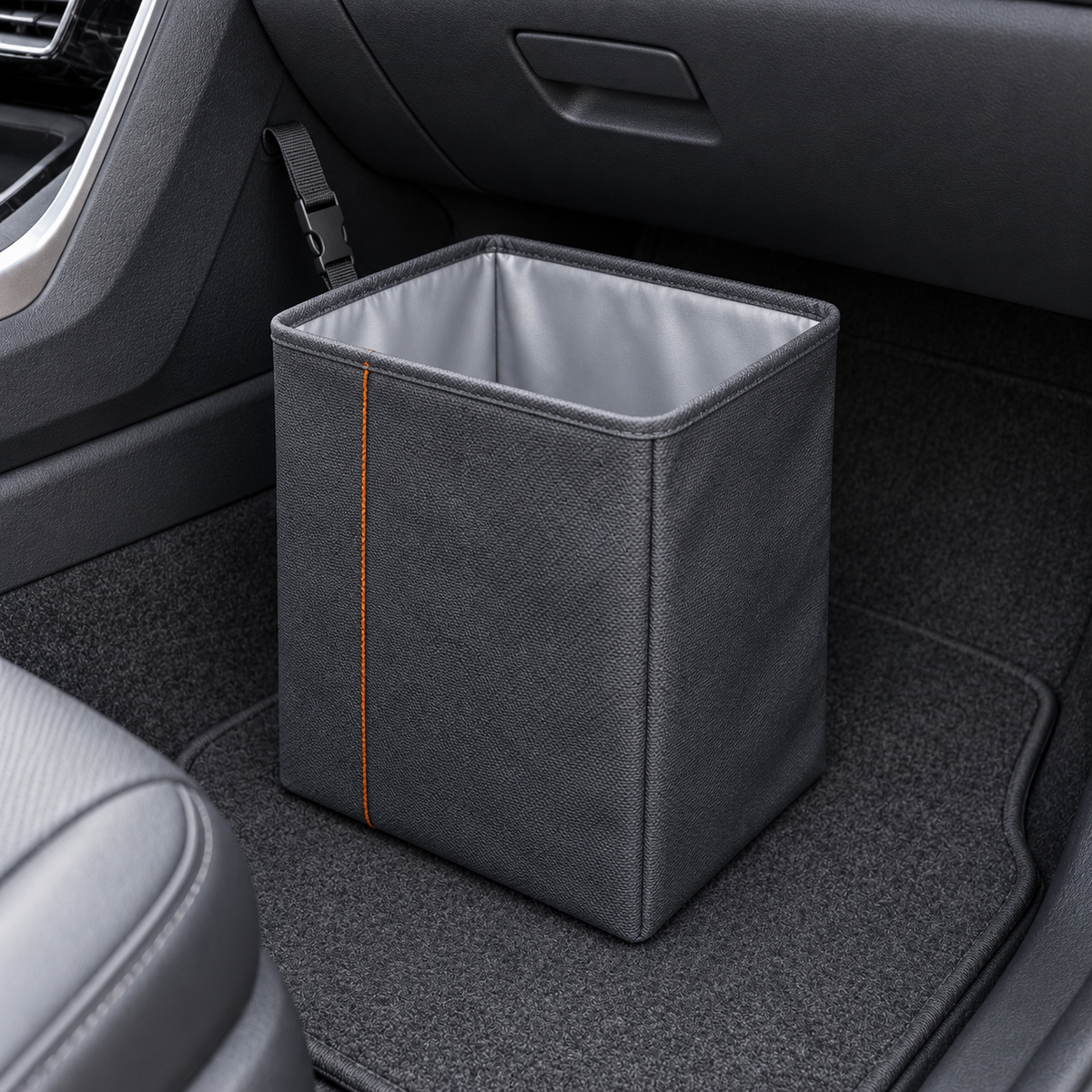 Sac automobile pliable pour déchets secs