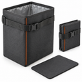 Sac automobile pliable pour déchets secs
